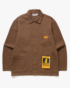 Service Works Classic Canvas Chore Shirt - Bark