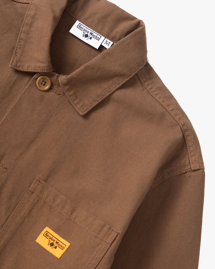 Service Works Classic Canvas Chore Shirt - Bark