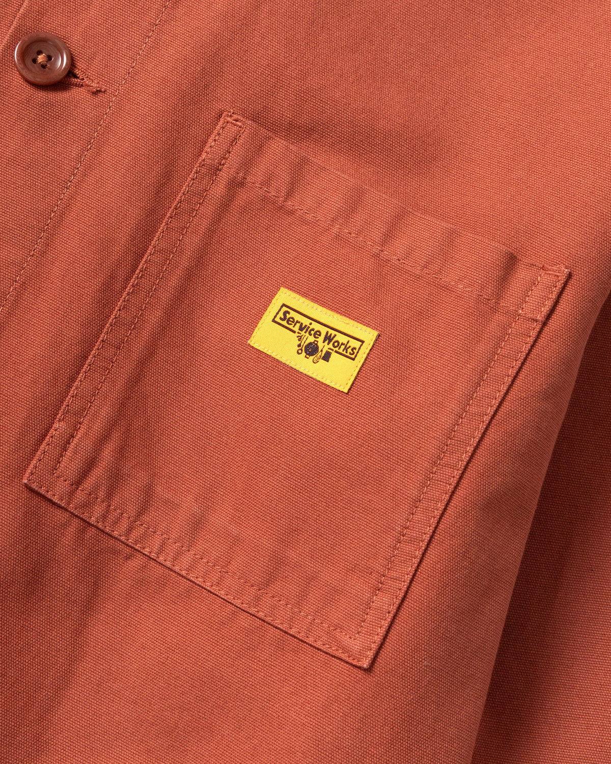 Service Works Classic Canvas Chore Shirt - Copper