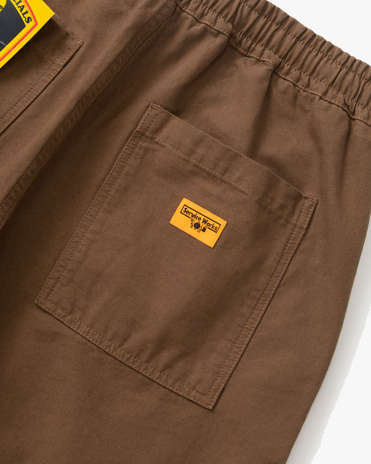 Service Works Classic Canvas Chef Shorts - Bark