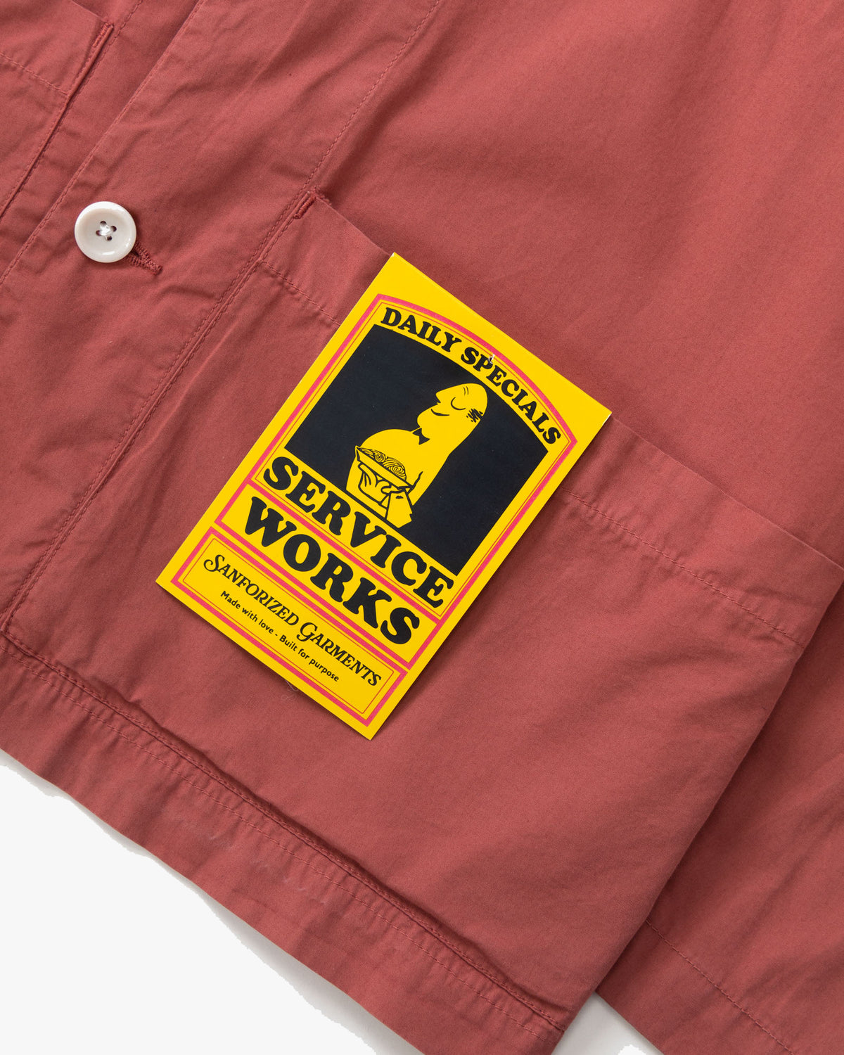 Service Works Easy Chef Shirt - Clay
