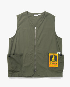 Service Works Gardener Vest - Olive