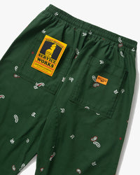 Service Works Paisley Chef Pant - Forest | Service Works Chinos & Trousers | JEANSTORE