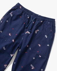 Service Works Paisley Chef Pant - Royal | Service Works Chinos & Trousers | JEANSTORE