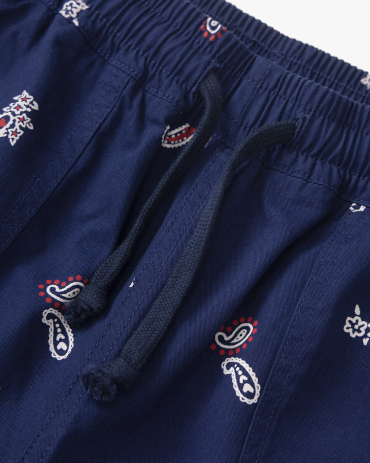 Service Works Paisley Chef Shorts - Royal