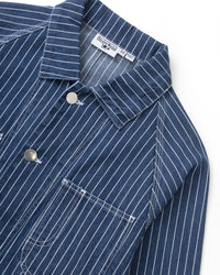 Service Works Pinstripe Denim Coverall 2.0 - Indigo
