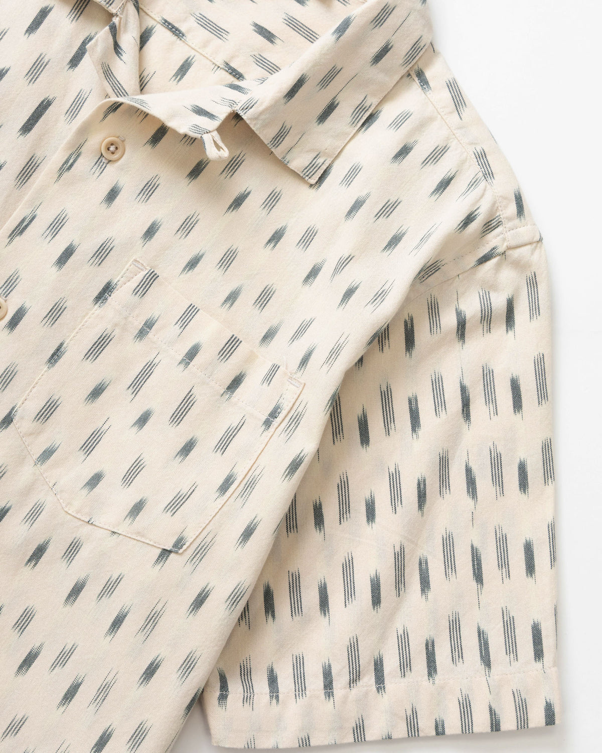 Service Works Ikat Shirt - White | Service Works Shirts | JEANSTORE
