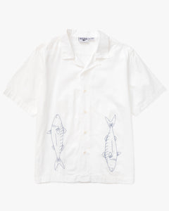 Service Works Mackerel Shirt - Off White