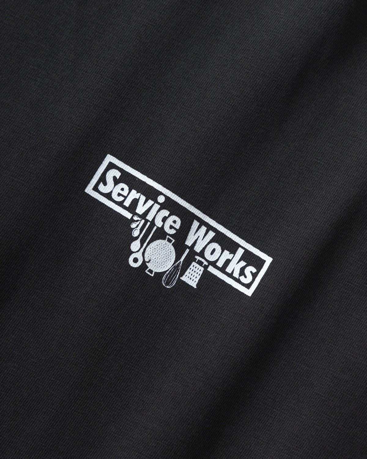 Service Works Pigment Dyed Trademark Tee - Black