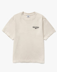 Service Works Pigment Dyed Trademark Tee - Natural | Service Works T Shirts | JEANSTORE