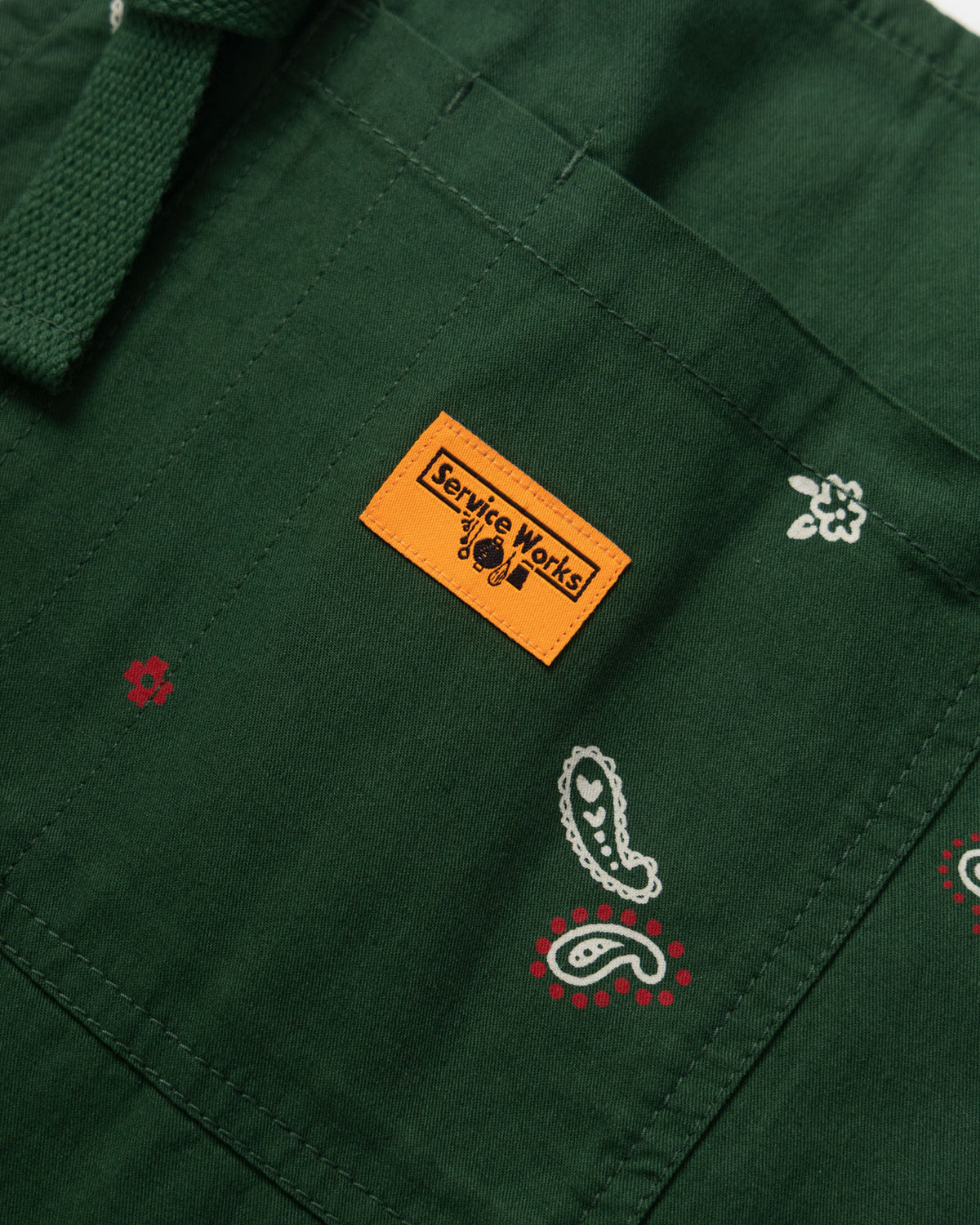 Service Works Paisley Apron - Forest