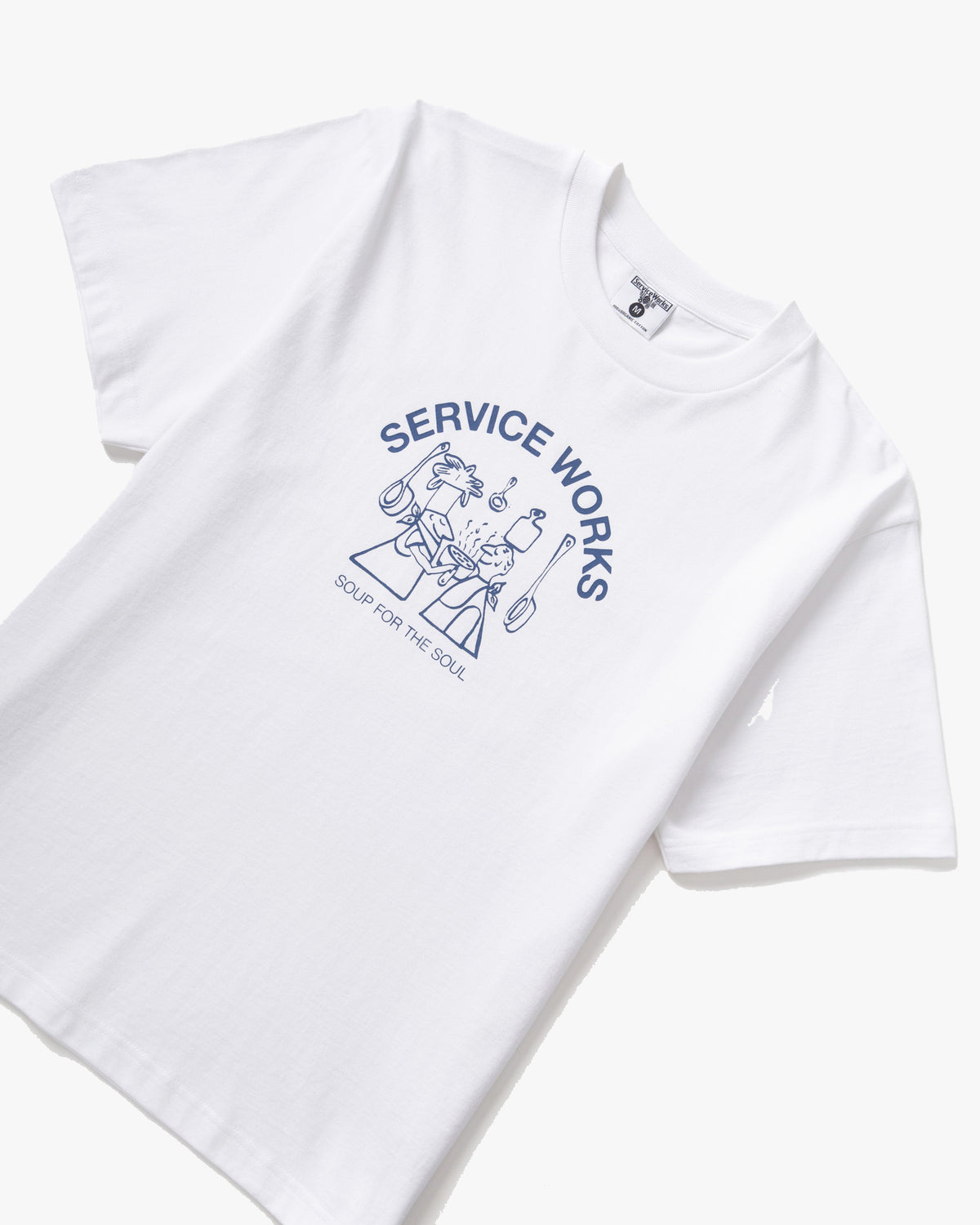Service Works Soup For The Soul Tee - White