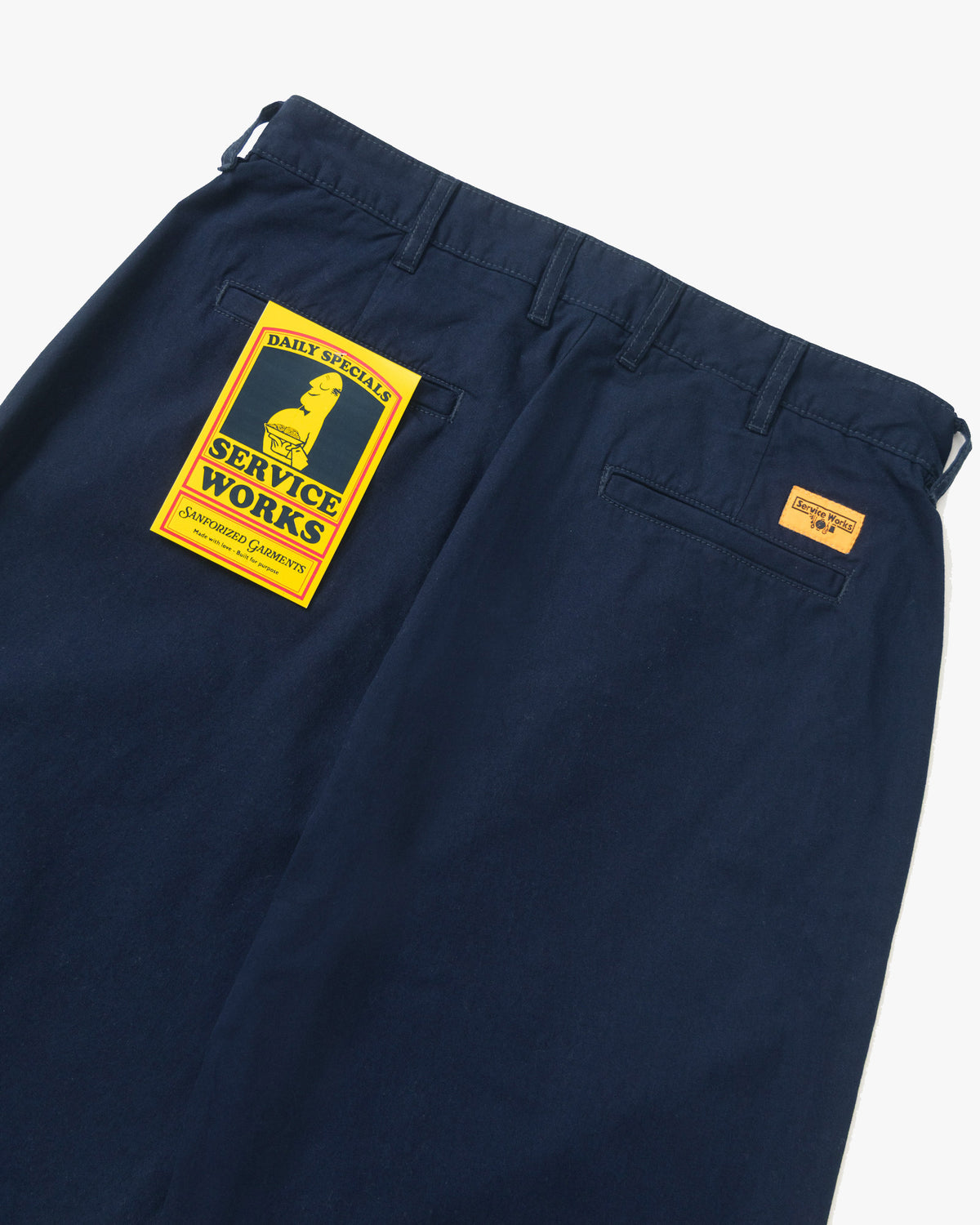 Service Works Twill Part Timer Pant - Dark Navy