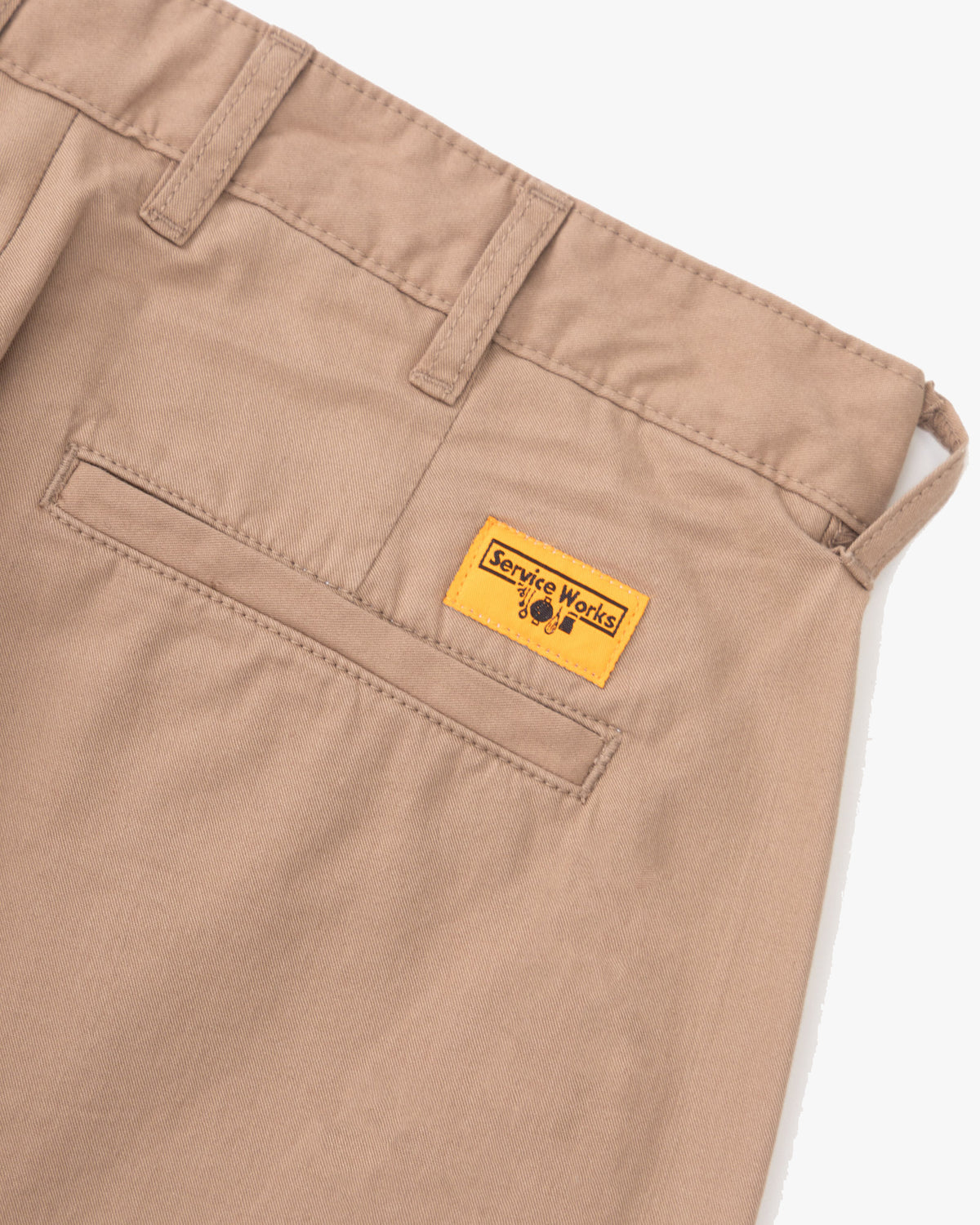Service Works Twill Part Timer Pant - Mushroom | Service Works Chinos & Trousers | JEANSTORE