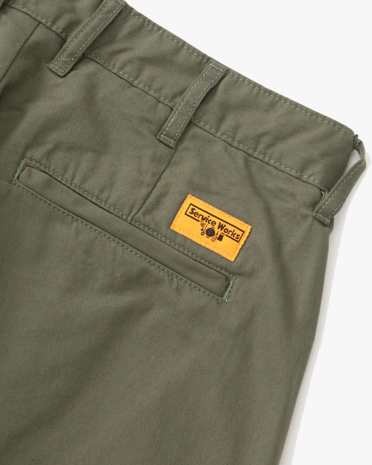 Service Works Twill Part Timer Pant - Olive