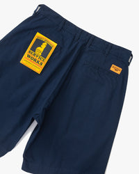 Service Works Twill Part Timer Shorts - Dark Navy | Service Works Shorts | JEANSTORE