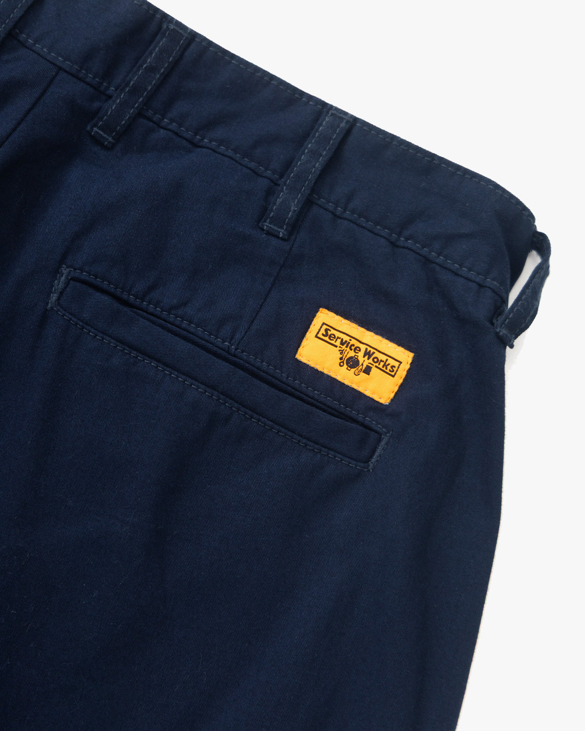 Service Works Twill Part Timer Shorts - Dark Navy | Service Works Shorts | JEANSTORE