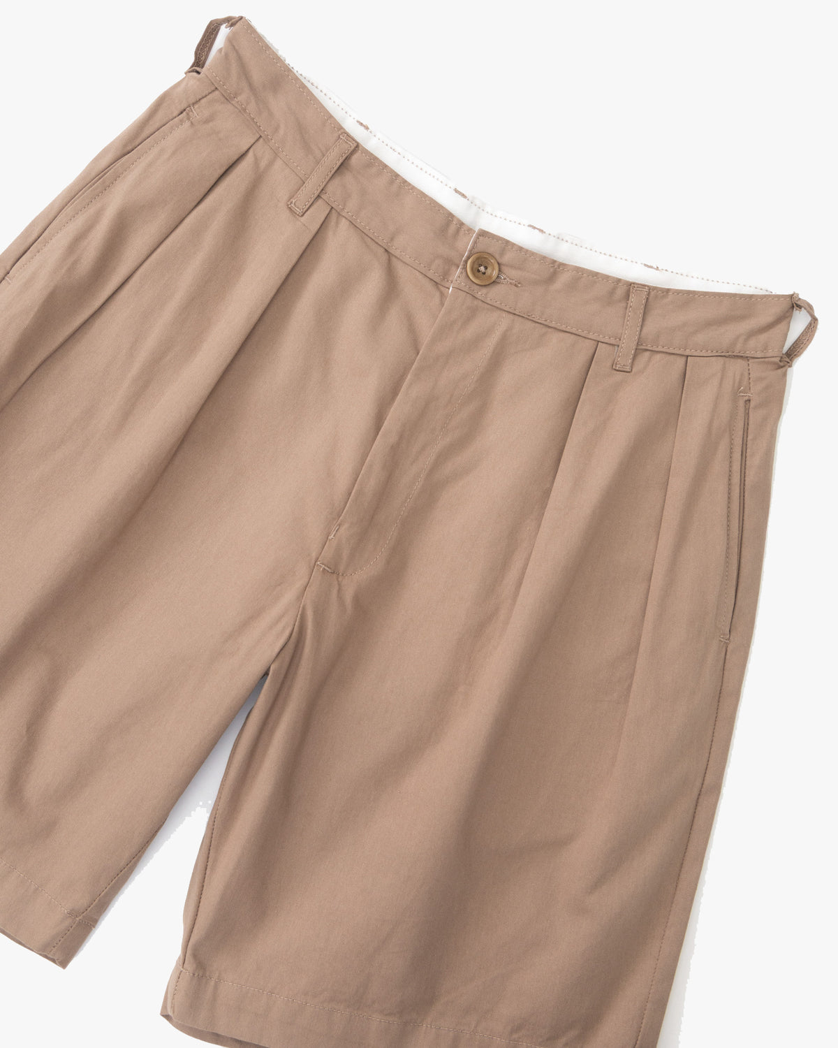 Service Works Twill Part Timer Shorts - Mushroom