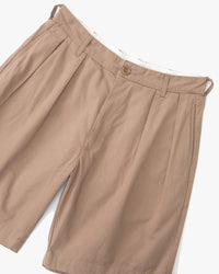 Service Works Twill Part Timer Shorts - Mushroom