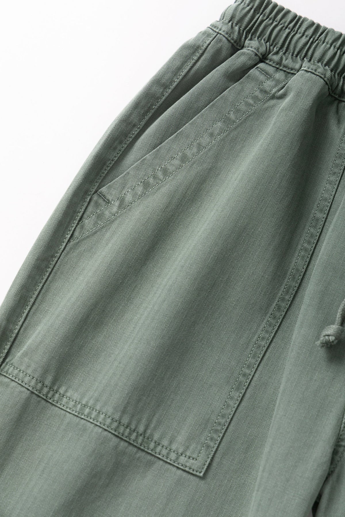Service Works Pigment Herringbone Chef Pant - Olive