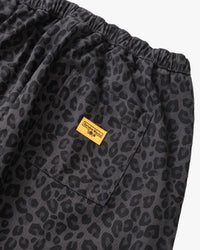 Service Works Patterned Easy Chef Pant - Black Leopard