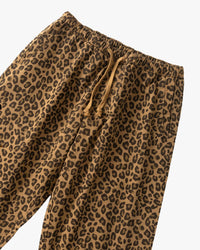 Service Works Patterned Easy Chef Pant - Brown Leopard