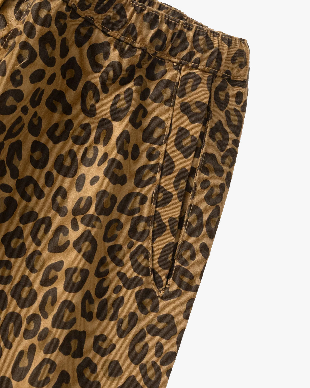 Service Works Patterned Easy Chef Pant - Brown Leopard