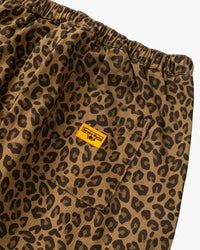 Service Works Patterned Easy Chef Pant - Brown Leopard