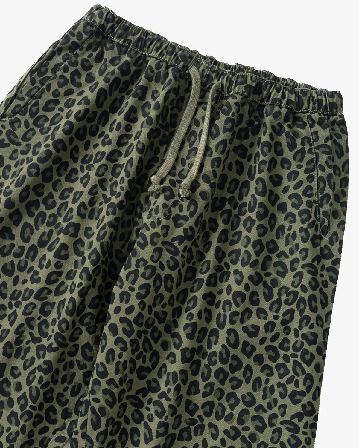 Service Works Patterned Easy Chef Pant - Green Leopard
