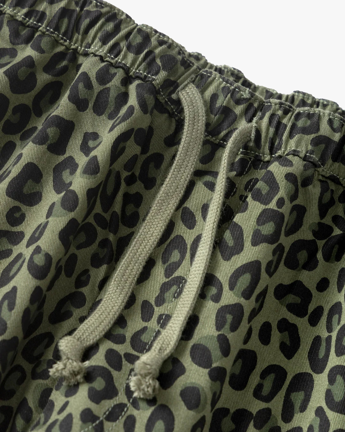 Service Works Patterned Easy Chef Pant - Green Leopard