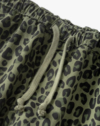 Service Works Patterned Easy Chef Pant - Green Leopard