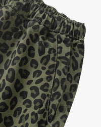 Service Works Patterned Easy Chef Pant - Green Leopard