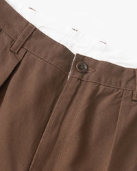 Service Works Twill Part Timer Pant - Brown