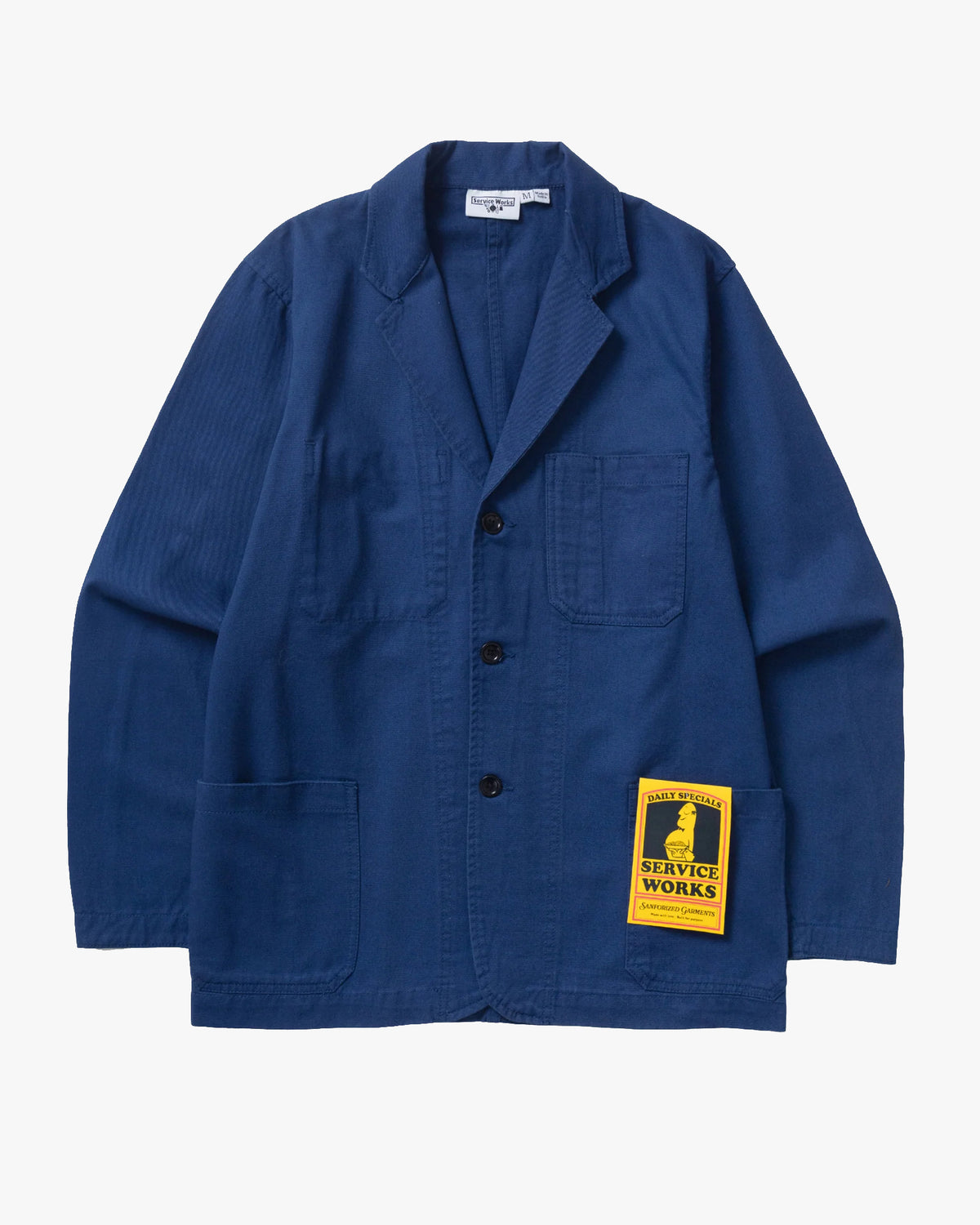 Service Works Twill Server Suit Jacket - Blue