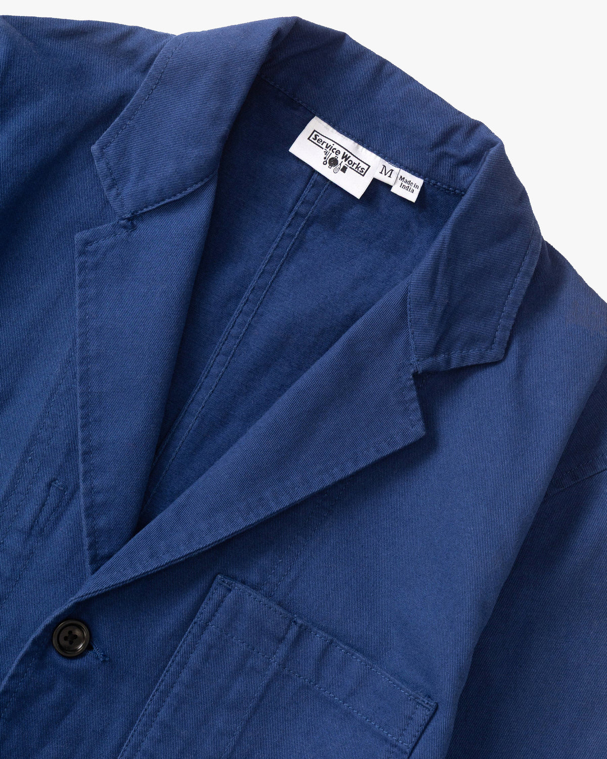 Service Works Twill Server Suit Jacket - Blue