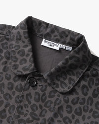 Service Works Patterned Easy Chef Shirt - Black Leopard