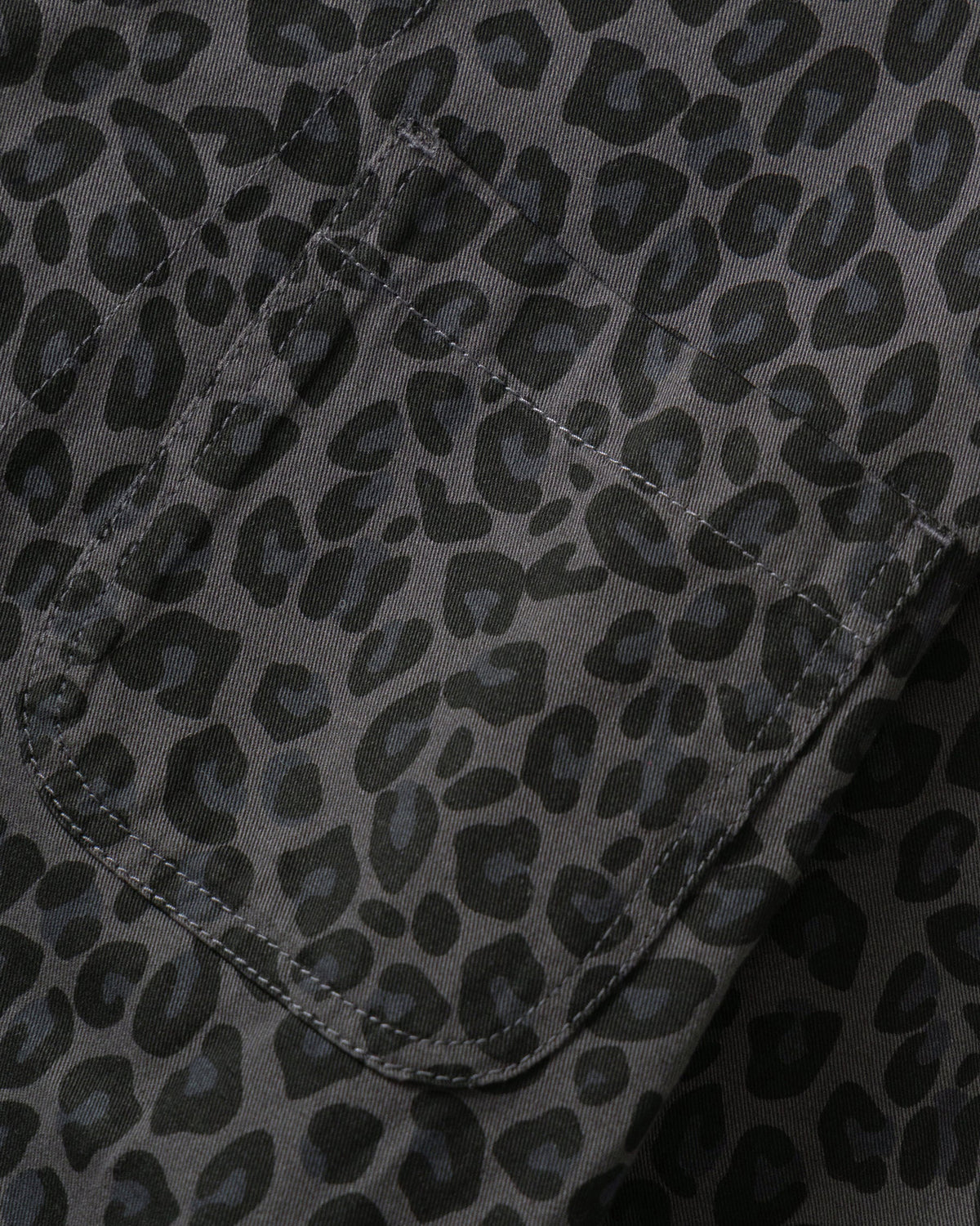 Service Works Patterned Easy Chef Shirt - Black Leopard