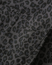Service Works Patterned Easy Chef Shirt - Black Leopard