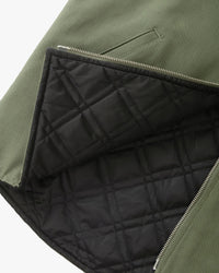 Service Works Padded Work Vest Jacket - Olive
