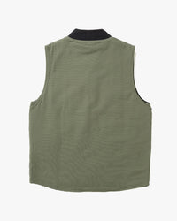 Service Works Padded Work Vest Jacket - Olive