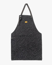 Service Works Patterned Apron - Black Leopard