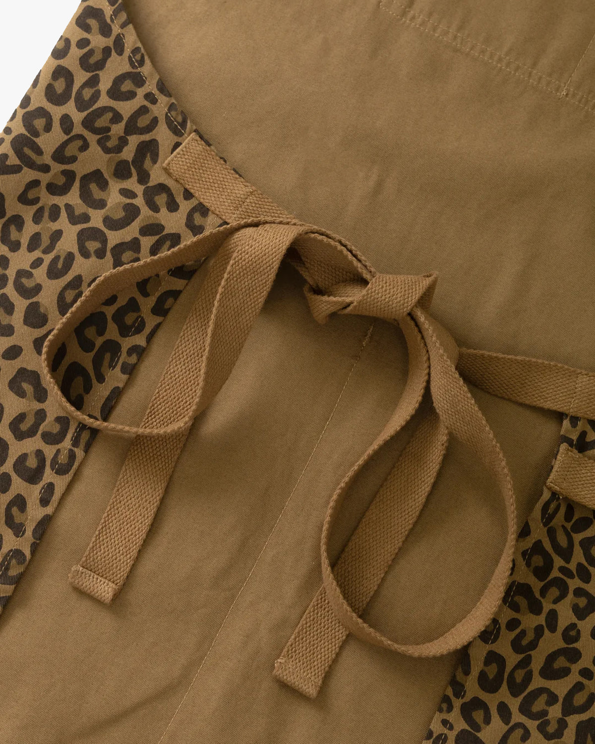 Service Works Patterned Apron - Brown Leopard