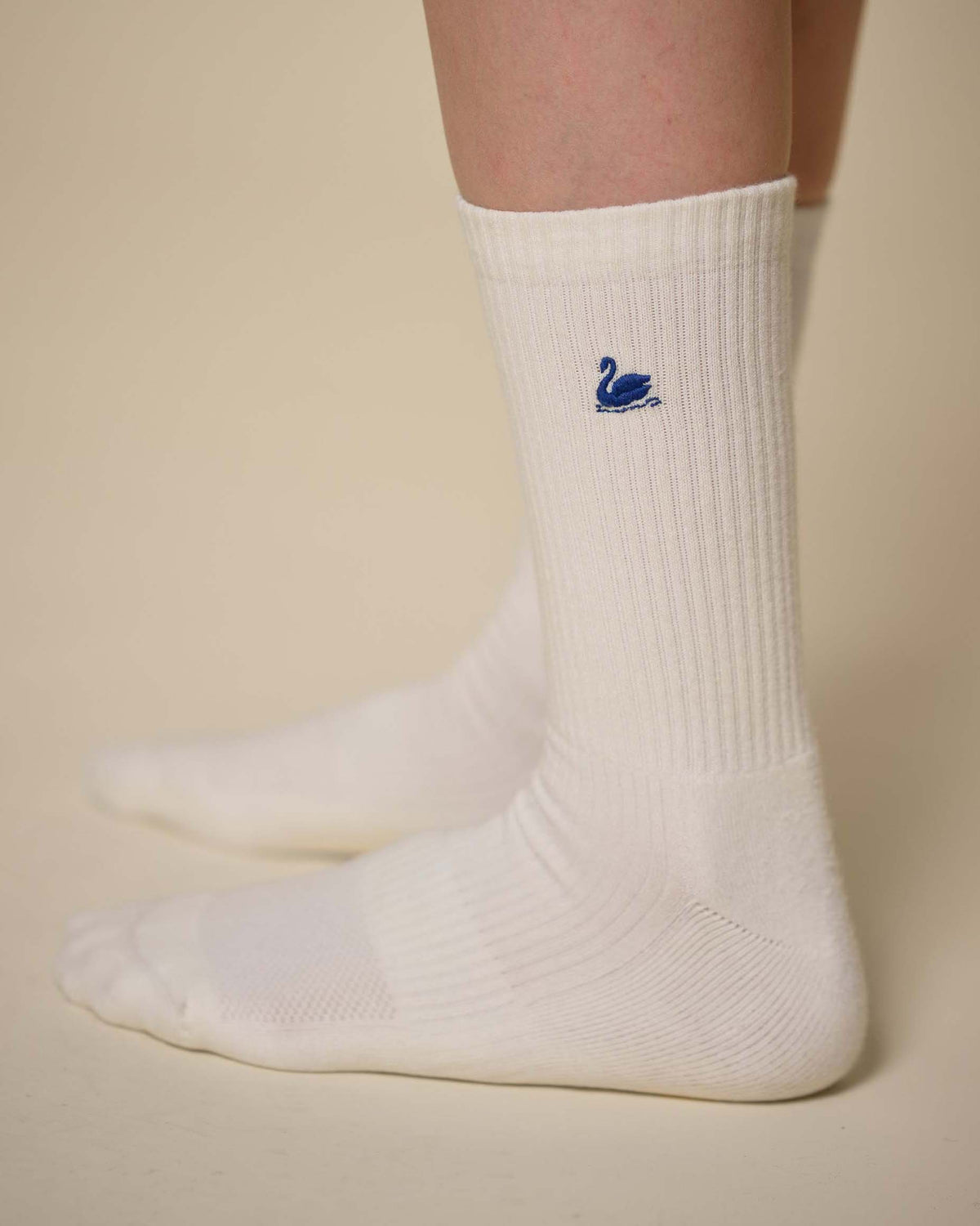 Merz b. Schwanen Classic Tennis Socks 2pk - White