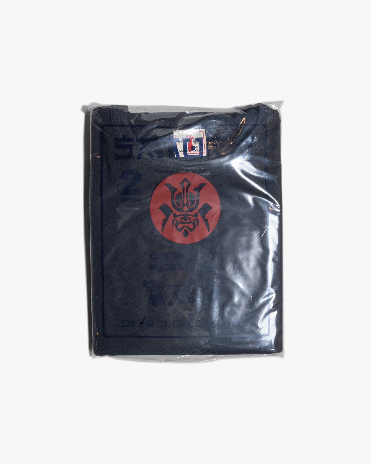 Samurai Jeans 2PST-01 2-Pack Tubular Tees - Black | Samurai Jeans T Shirts | JEANSTORE