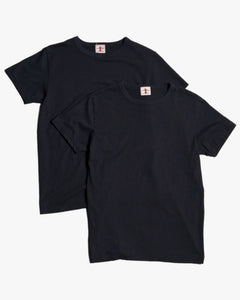 Samurai Jeans 2PST-01 2-Pack Tubular Tees - Black