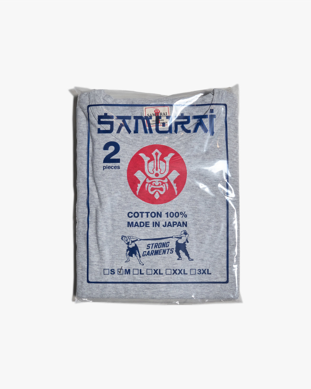 Samurai Jeans 2PST-01 2-Pack Tubular Tees - Grey