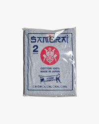 Samurai Jeans 2PST-01 2-Pack Tubular Tees - Grey