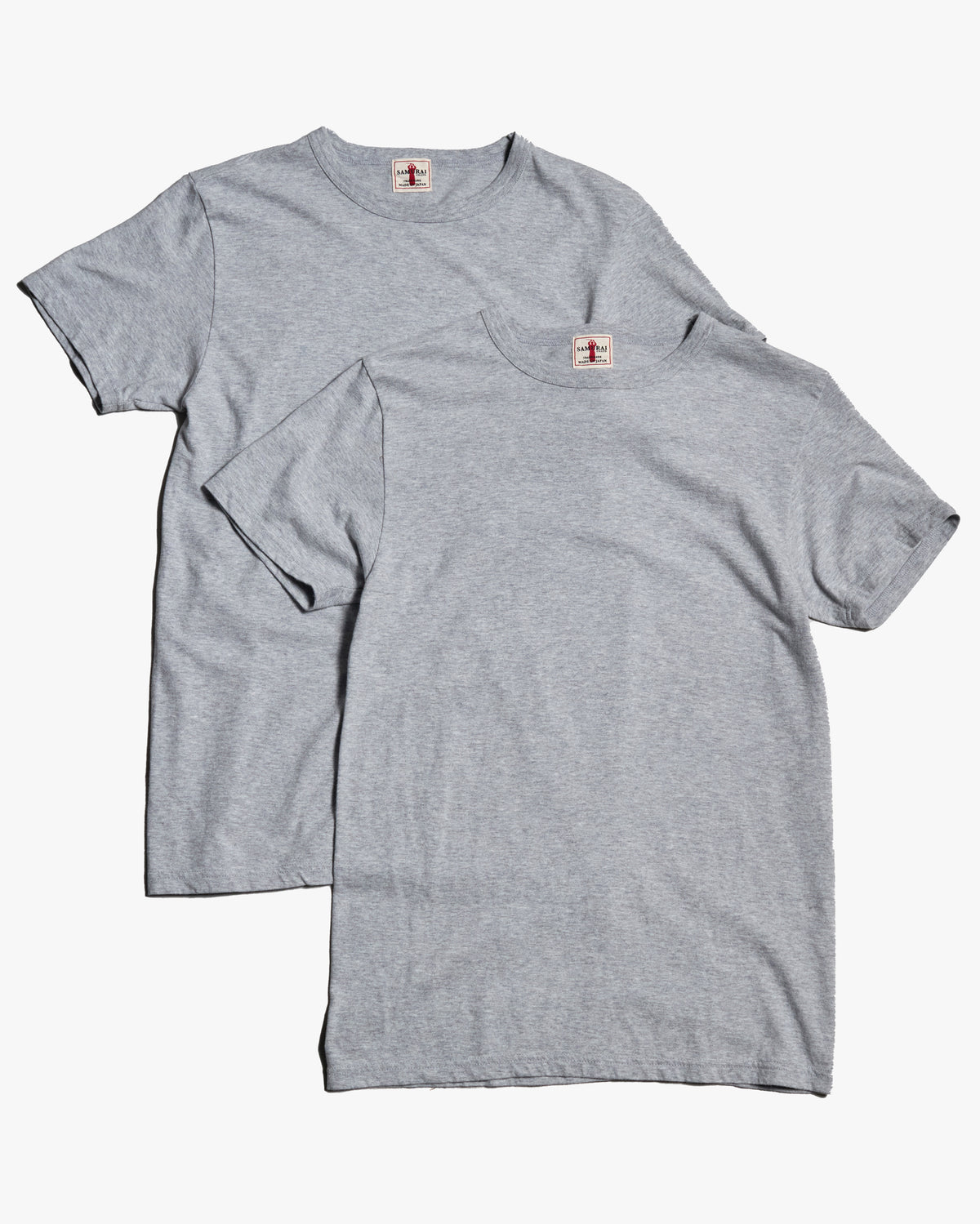 Samurai Jeans 2PST-01 2-Pack Tubular Tees - Grey