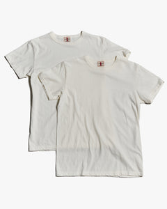 Samurai Jeans 2PST-01 2-Pack Tubular Tees - White
