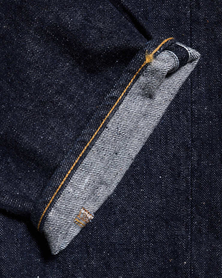 Samurai Jeans S003JP Slim Straight 15oz Yamato Selvedge Jeans - Indigo Onewash